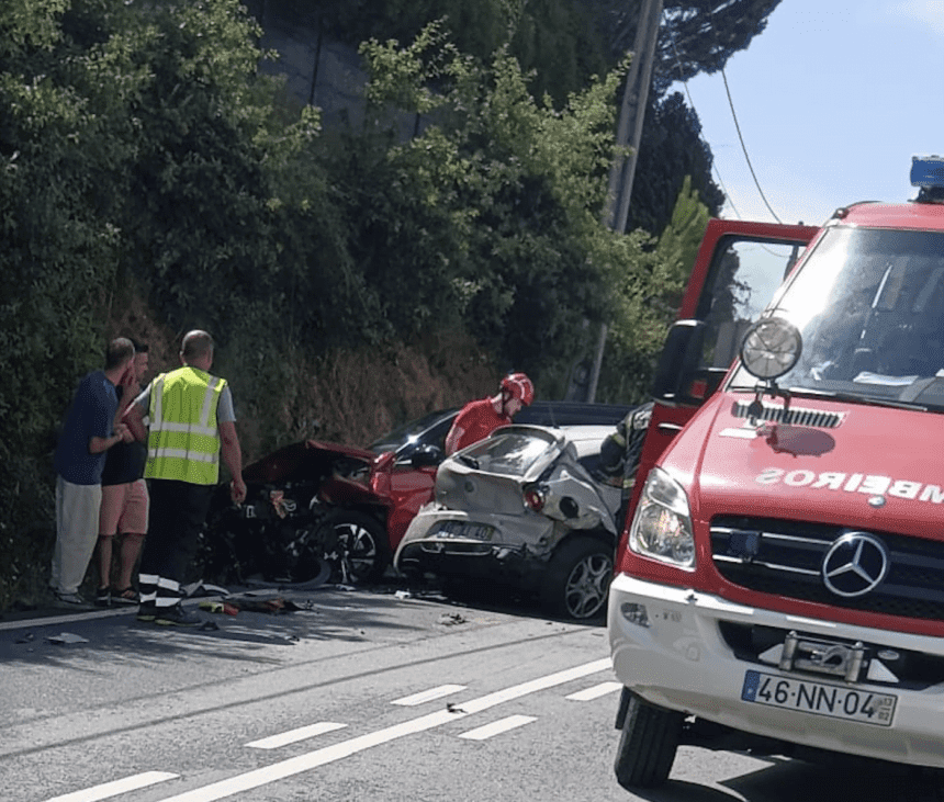 acidente EN201 Vila Verde