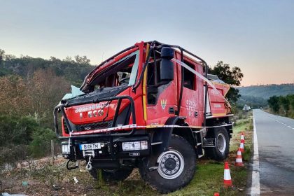 bombeiros MAI acidente odemira