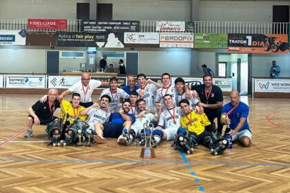OC Barcelos campeao hoquei em patins