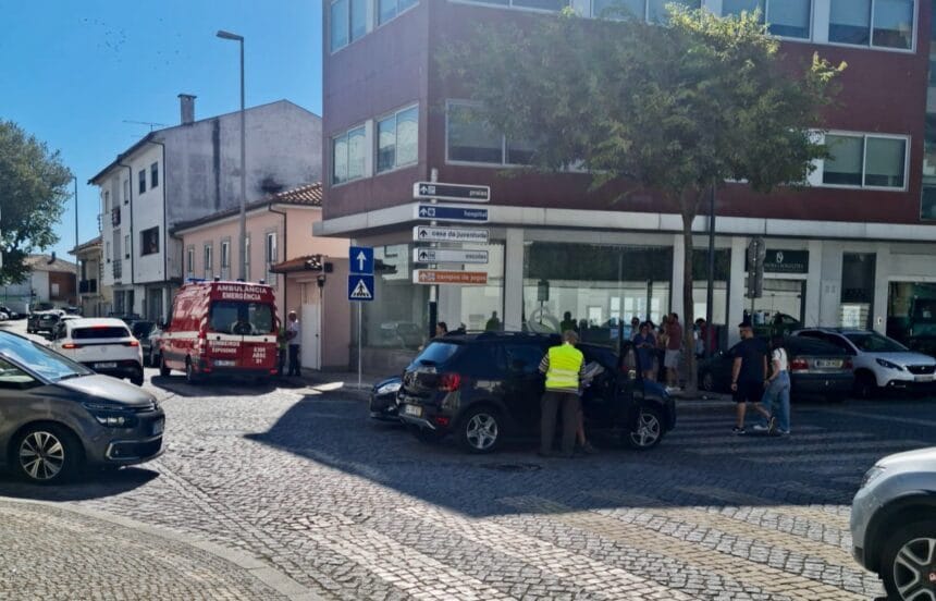 Cinco acidentes fazem seis feridos em Esposende acidentes esposende 1