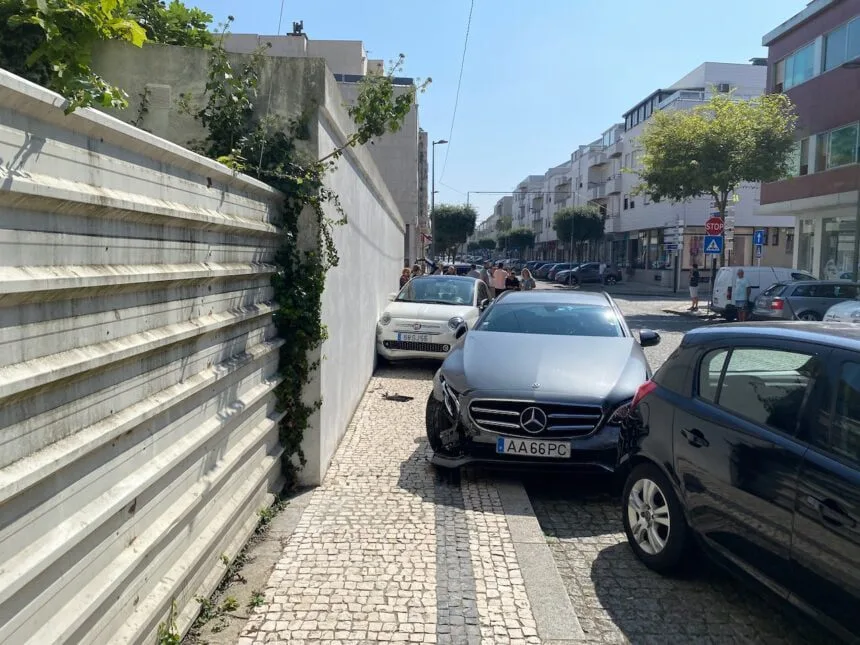 acidente esposende cruzamento 7