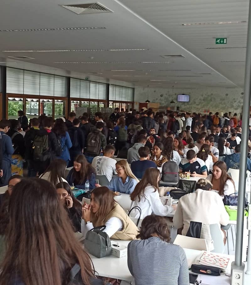 Alunos do IPCA estão a perder a paciência com demoras de cerca de uma hora na cantina do campus de Barcelos ipca 2 1