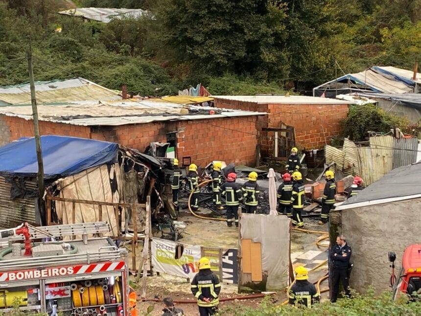 Barcelos: Incêndio destrói barraca em acampamento da comunidade cigana 1705F08C 6B68 4C8E BB97 DF60B96F773D