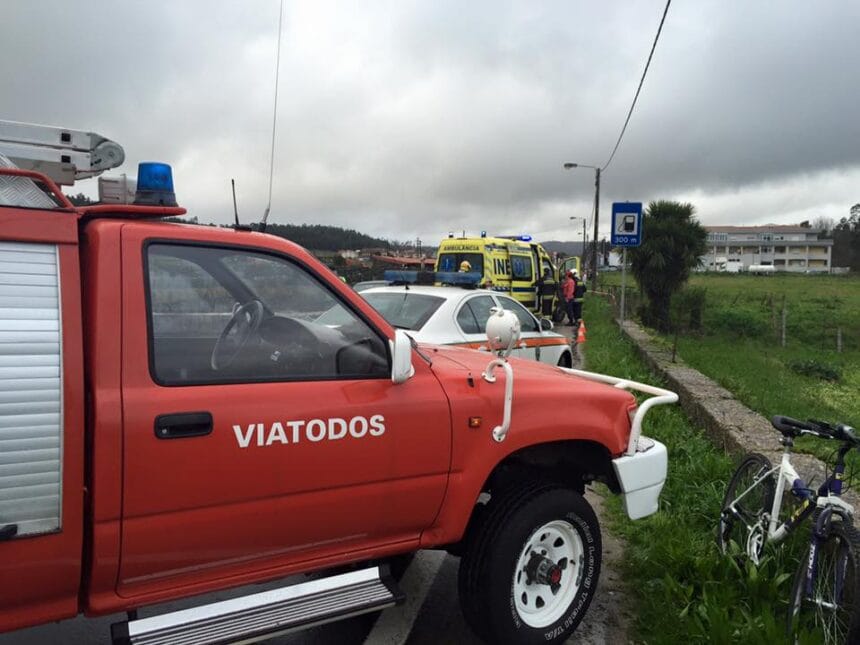 Barcelos: Motociclista ferido após colisão em Viatodos BV Viatodos Barcelos