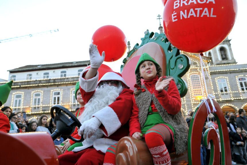 Braga Natal quer criar memórias felizes Parada de Natal