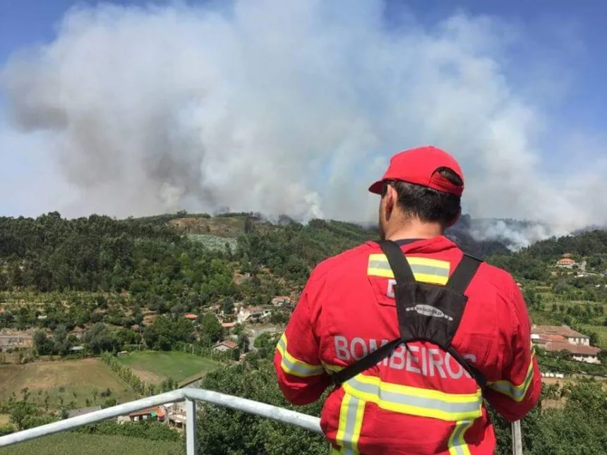 Meteo Incêndio temperatura bombeiros ave