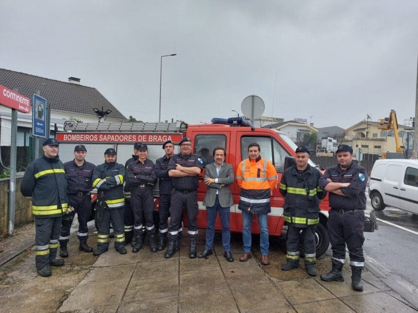 Braga: Bombeiros Sapadores em reforço de prevenção na passagem de ano Proteccao Civil