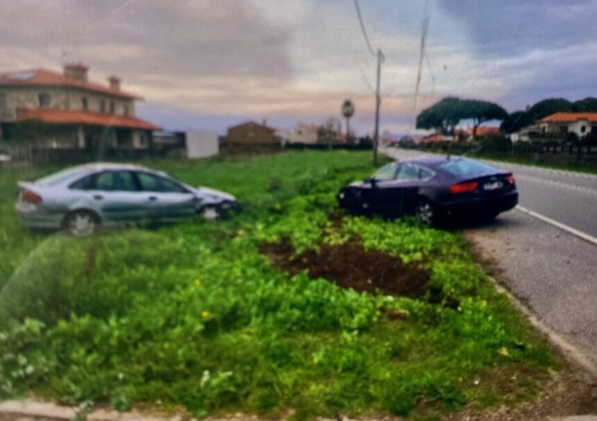 EN13: Menor de 12 anos entre os feridos de acidente em Esposende acidente en13 1