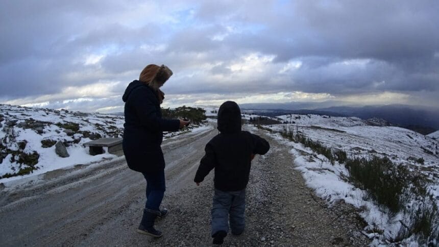 temperaturas neve Minho gota fria