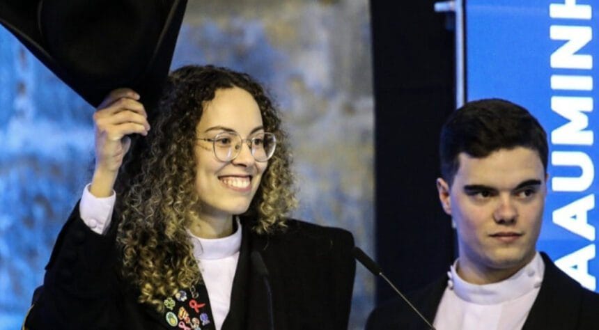UMINHO: Nova presidente dos estudantes diz ter "soluções" para falhas do Ensino Superior Captura de ecra 2023 01 09 as 01.33.16