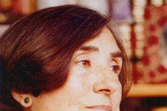 Maria Ondina Braga em sua casa Benfica 1994
