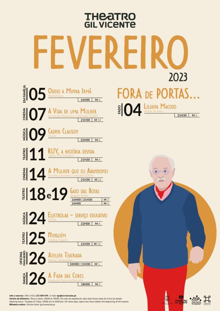 Não faltam razões para uma viagem de TGV em Barcelos Programacao TGV fevereiro