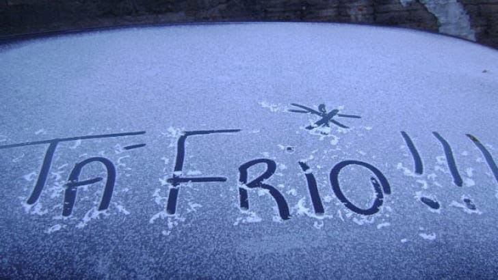 Frio polar no Norte: temperaturas até 8ºC abaixo do normal, vento gélido e risco de neve frio neve polar portugal norte