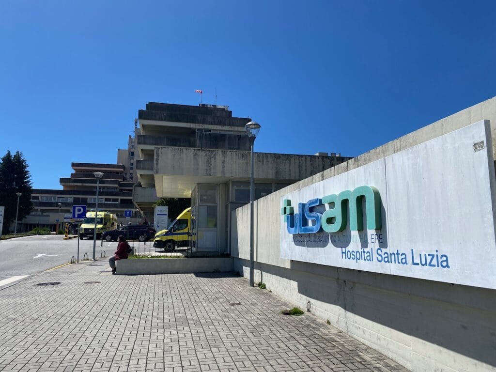 Viana: Teve alta hospitalar e foi detido pela PJ o assaltante a ourivesaria em Ponte de Lima ULSAM hospital viana Ponte de Lima