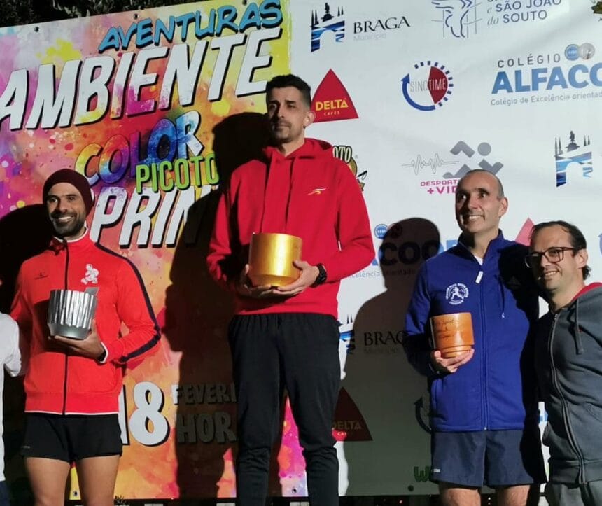 Trail: Victor Silva do "Perelhal a Correr" venceu a primeira edição da ´Color Picoto Sprint´ de Braga perelhal correr 1
