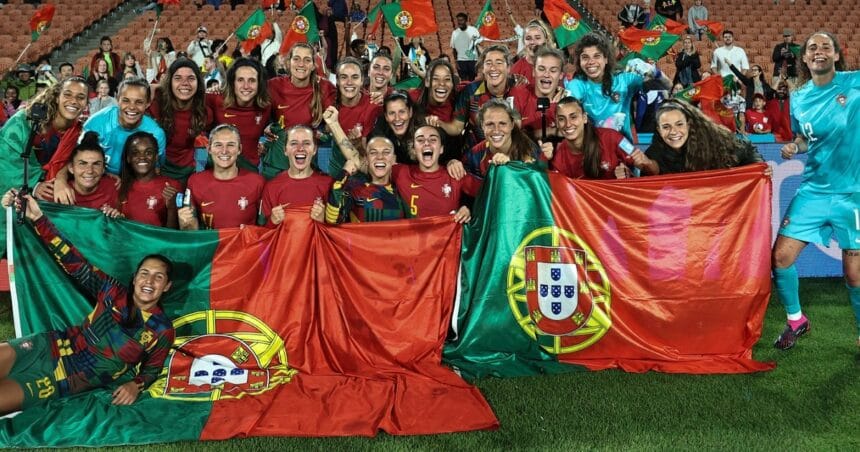Futebol: E elas fizeram história. Portugal está no mundial selecao nacional feminina apurada para o mundial