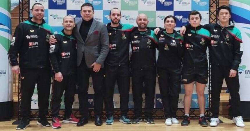 Ténis de Mesa: Portugal perde em Viana mas garante europeu tenis de mesa