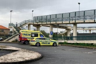 Braga comboio INEM