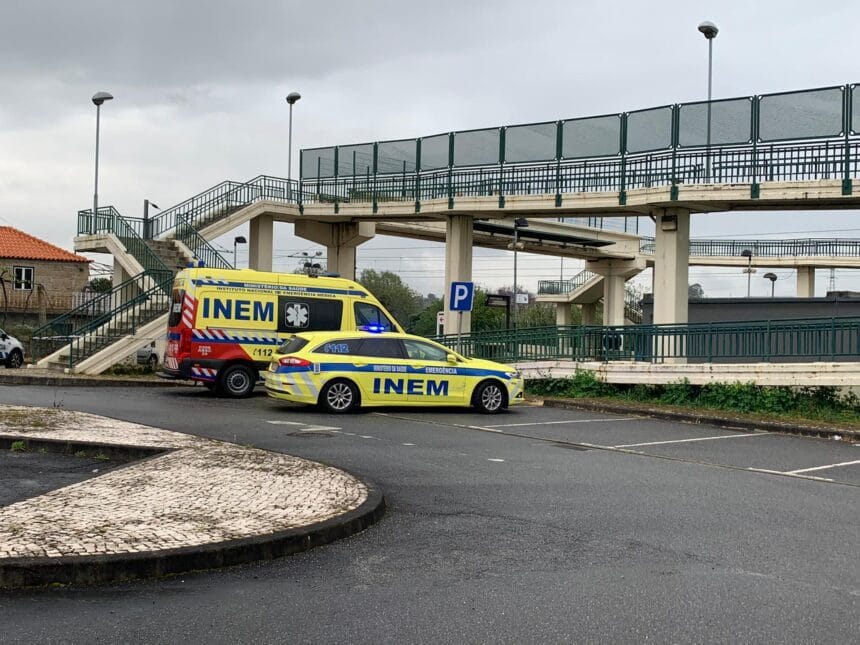 Braga comboio INEM