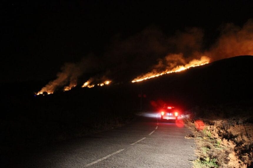 incendios noite Minho Celorico de Basto vila verde braga arcos de valdevez