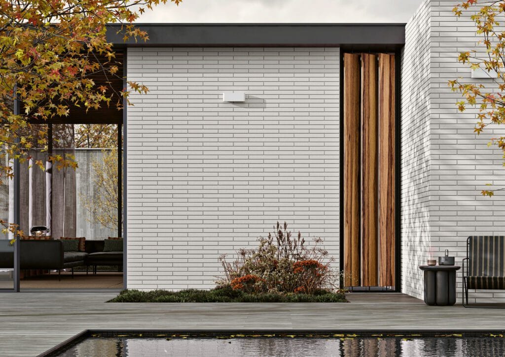 Revestimento Japa em parede exterior