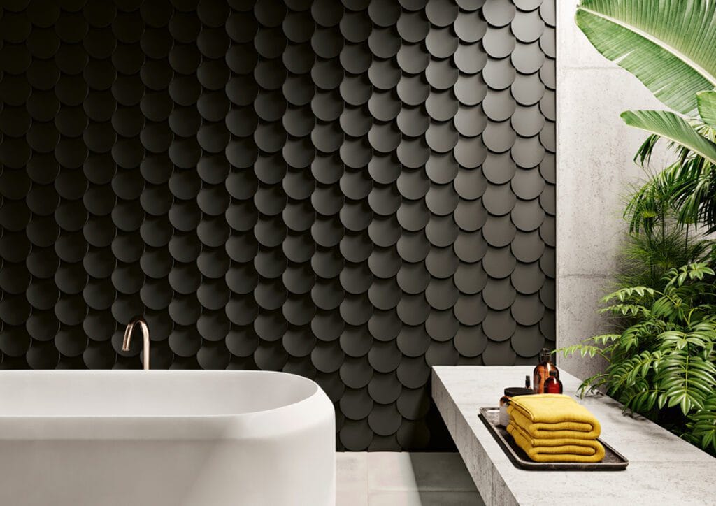 Revestimento de parede Squama Inconcrete WC