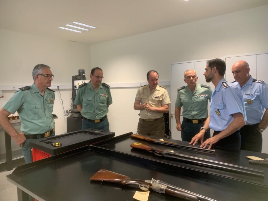 Viana: PSP e Guardia Civil espanhola celebram acordo sobre controlo de armas e explosivos PSP e prolicia espanhola armas e explosivos