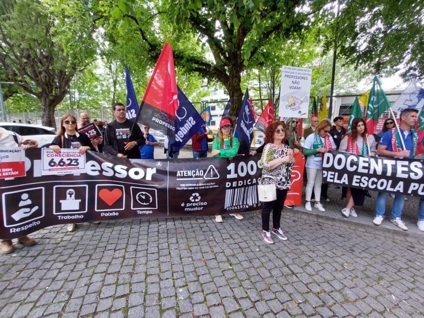 Professores em luta braga