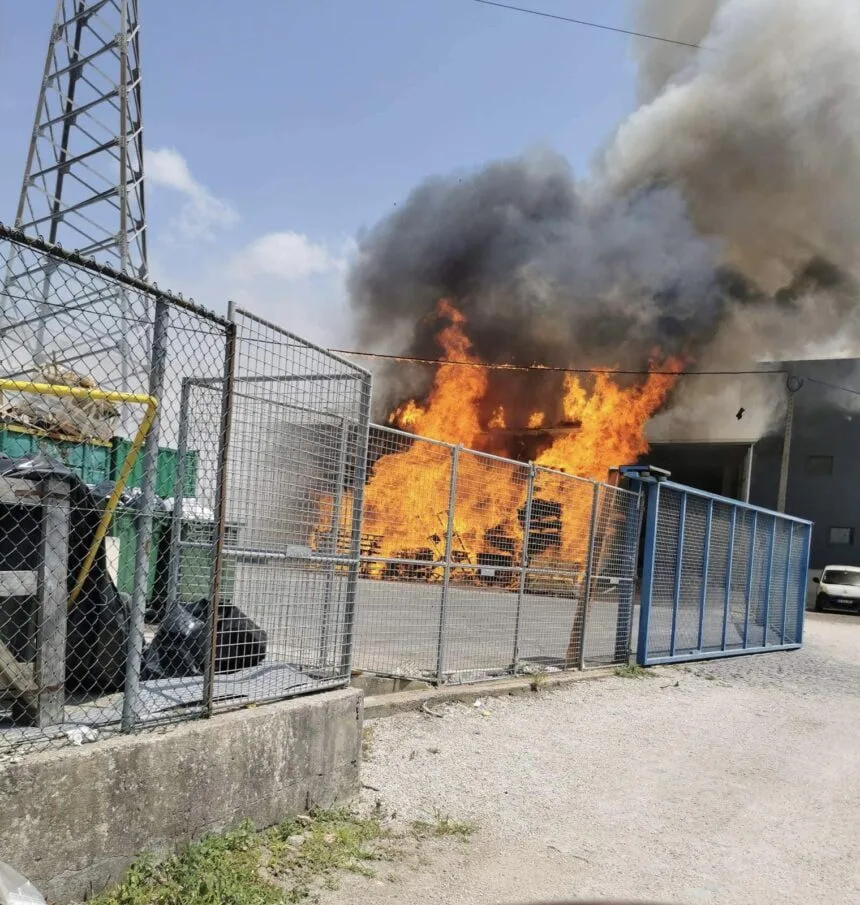Incendio fricon vila do conde