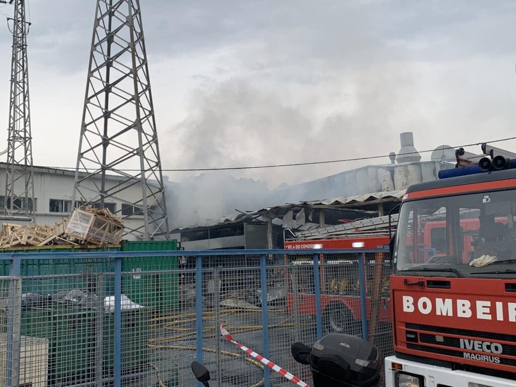 incendio vila do conde fricon