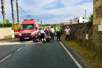 Acidente En201 mota vila verde