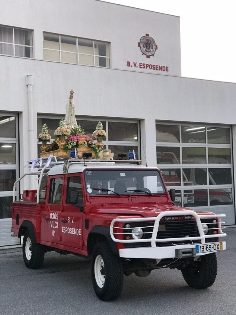 Esposende: Bombeiros preparados para a procissão da Senhora de Fátima 91a097be 6876 44d4 8395 6b4de359716d