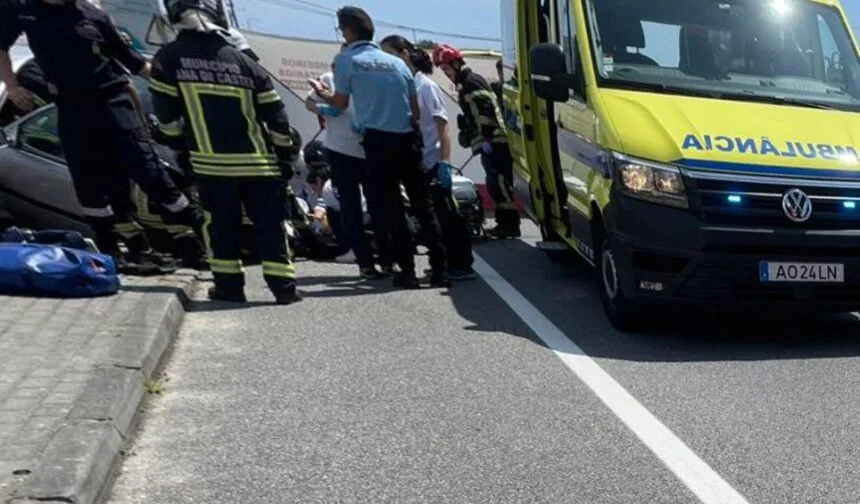 acidente na areosa
