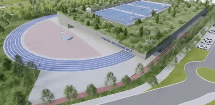 Barcelos: Uma pista de atletismo a passar dentro do pavilhão. Veja o vídeo que mostra o futuro Pavilhão Multiusos Multiusos de Barcelos