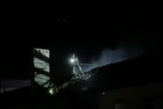 Incendio em edifício devoluto em predio