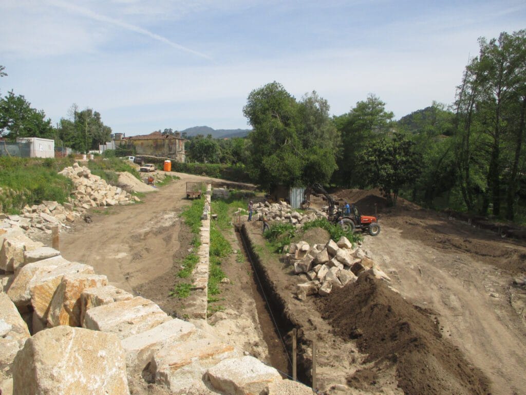 Arcos de Valdevez: Ecoparque está a decorrer "a bom ritmo" Escoparque do Vez obra
