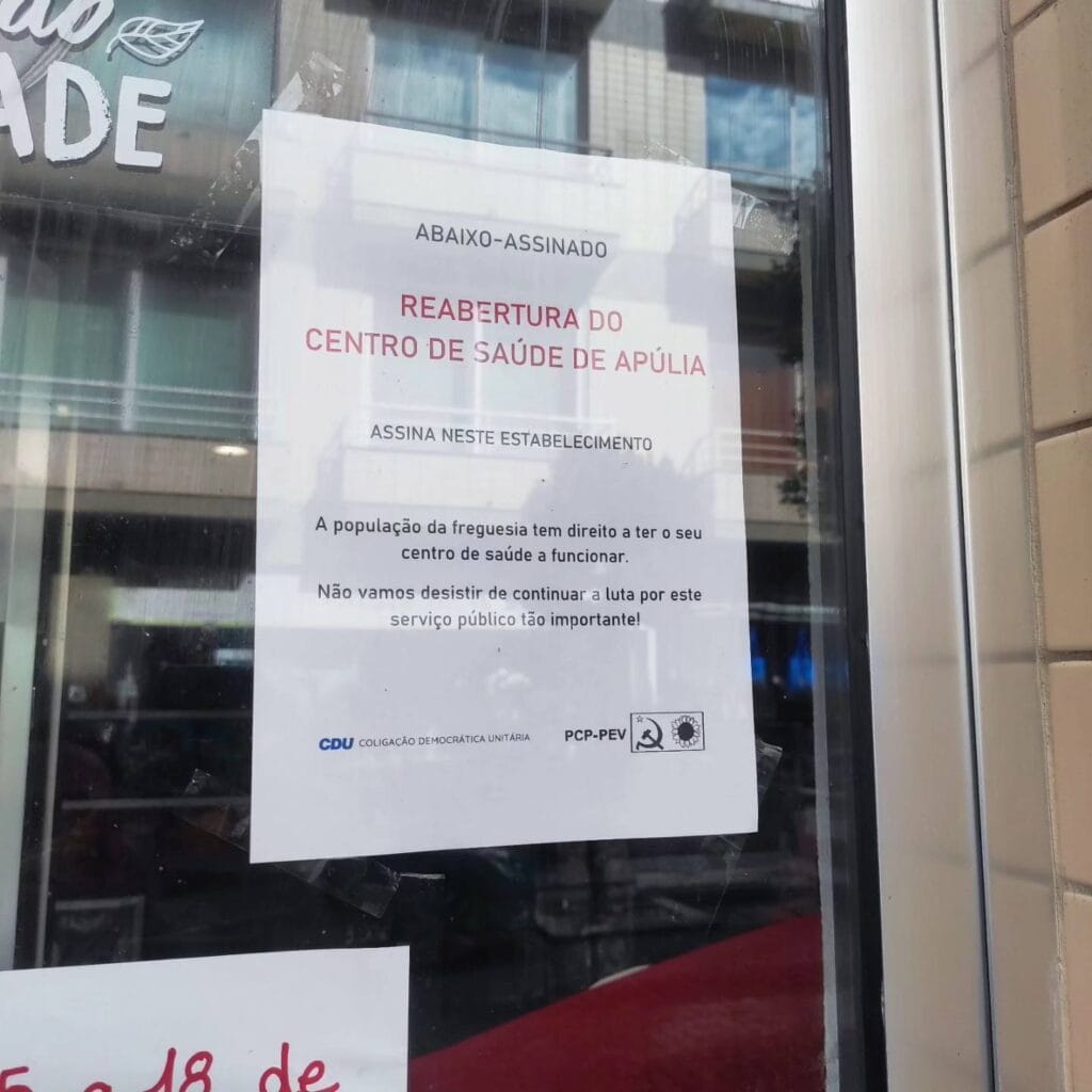 abaixo assinado apulia saude