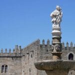 peça escultórica braga jardim de santa bárbara