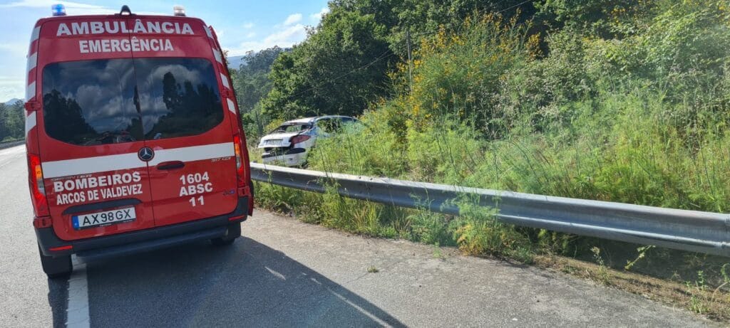 Arcos de Valdevez: Despiste de carro faz um ferido no IC28 43a8473b 4b69 4815 b186 c614b2ffd9ab