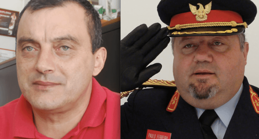 Braga: Domingos Ferreira no Cávado e Paulo Ferreira no Ave são os novos comandantes das Zonas de Intervenção dos bombeiros Domingos Ferreira e Paulo Ferreira