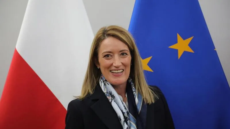 roberta metsola em braga