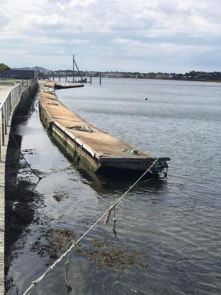 Esposende: Restos do quebra mar "incomodam" mas estes vão ser "totalmente removidos" quebra mar