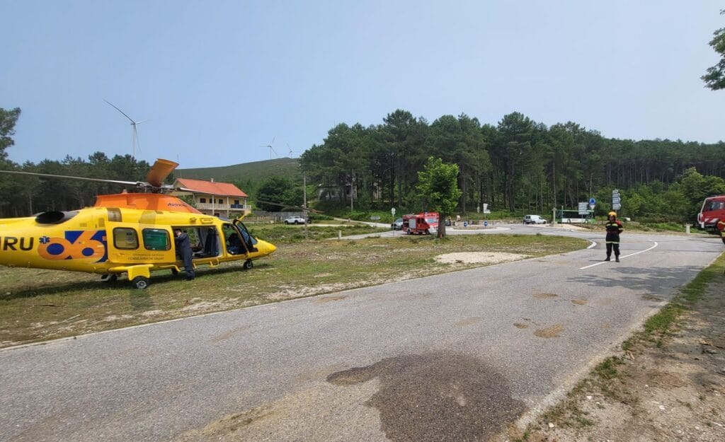 BV Monção INEM Helicóptero 
