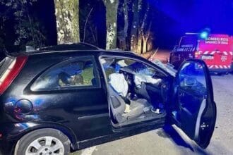 acidente mortal em Braga no sameiro