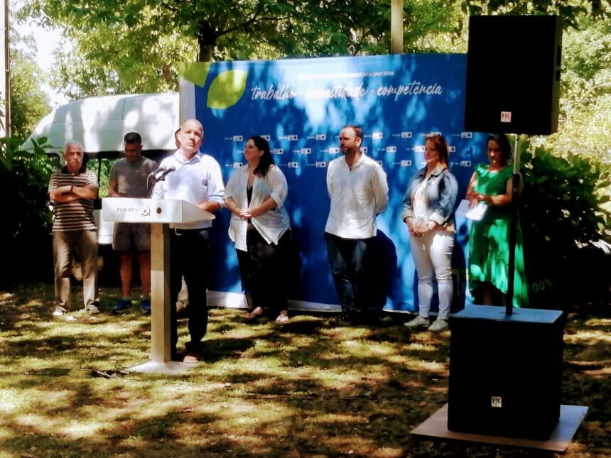 PCP rejeita ideia de que país seja um “caos” e diz que há “gente séria e honesta” PCP Braga Raimundo