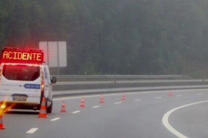 Acidente Viana A28 A3 Braga Caminha ferido