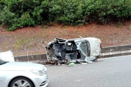 acidente A28 outeiro