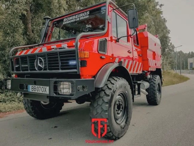 Braga: BS Braga com "coqueluche" para combater incêndios florestais BS Braga Unimog