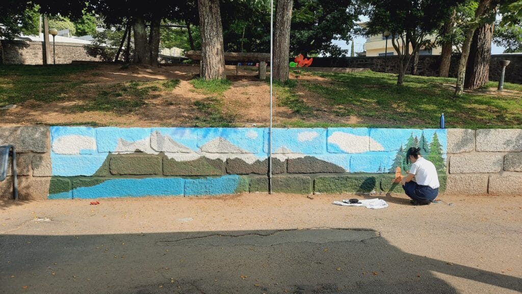 Braga: Afinal o mar começa nuns "Muros com Vida" Mar braga