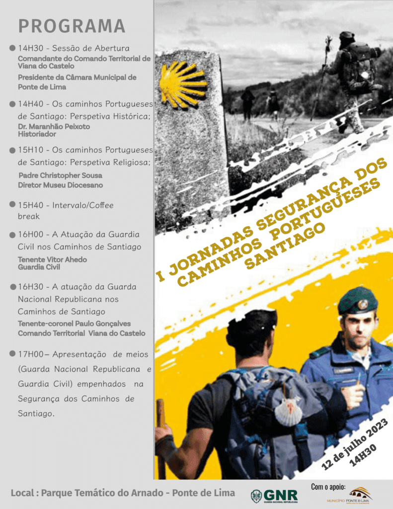 Jornadas gnr peregrinos ponte de lima